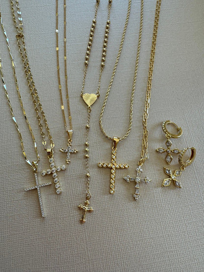 Heart of Devotion Gold Rosary