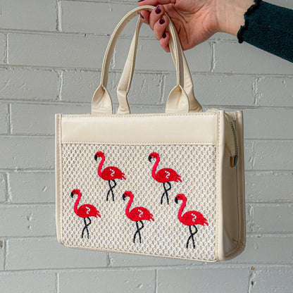 Classic Flamingo Purse