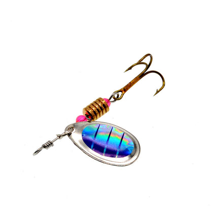 Rotating Metal Glitter Fishing Lure Bait Tackle