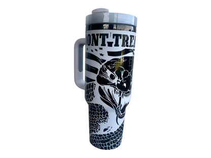 Don’t Tread On Me 40oz Patriotic Snake Tumbler