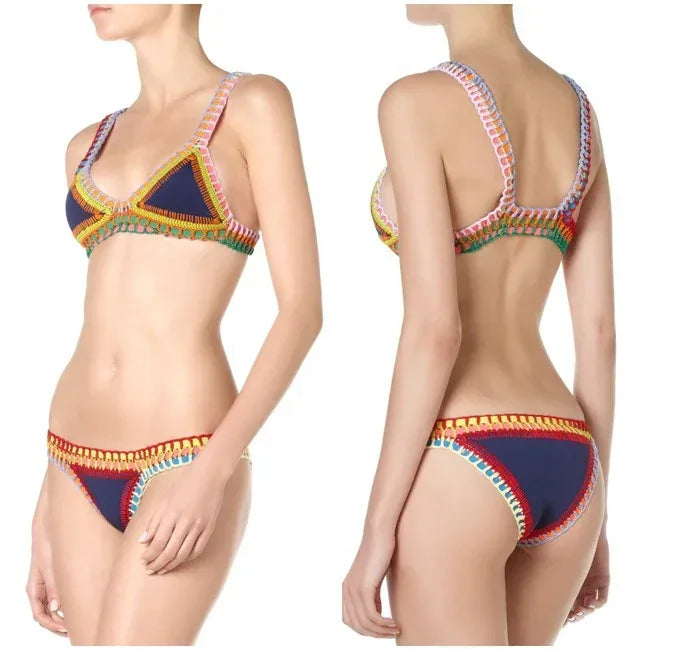 Boho Wave Crochet Bikini