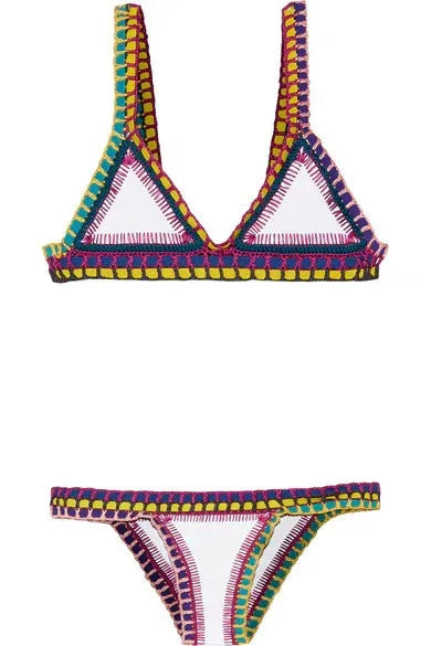 Boho Wave Crochet Bikini