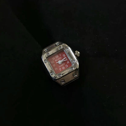 Vintage Couple Watches with Simple Ring Design