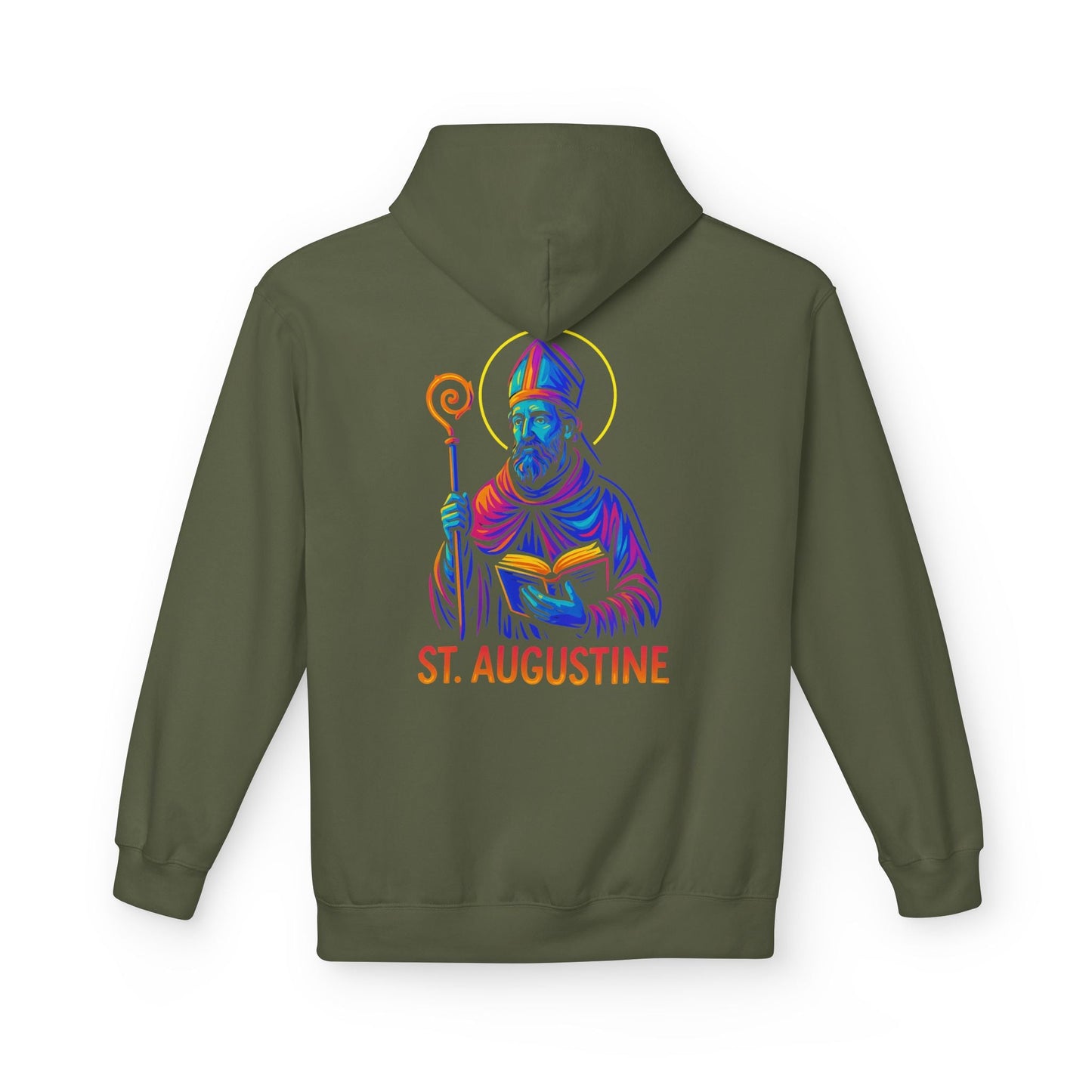 St. Augustine Hoodie | Catholic Saint Hoodie | Catholic Streetwear