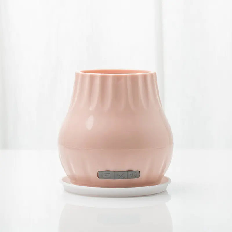 Smart Music Flower Pot with Bluetooth Speaker and Lights