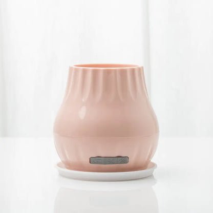 Smart Music Flower Pot with Bluetooth Speaker and Lights