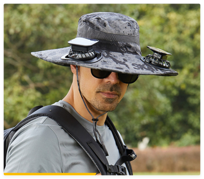 Solar Powered Fan Sun Protection Hat