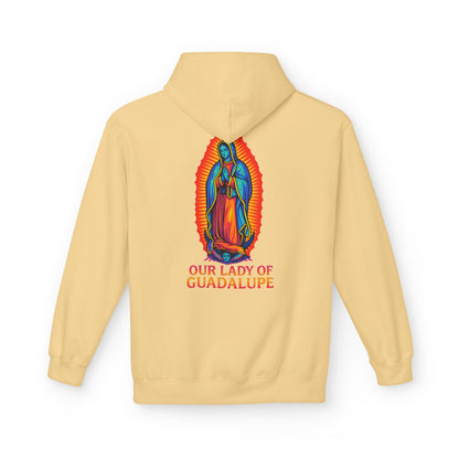 Our Lady of Guadalupe Hoodie | Virgin Mary Hoodie | Catholic Streetwear | Faith Graphic Hoodie | Guadalupe Sweatshirt