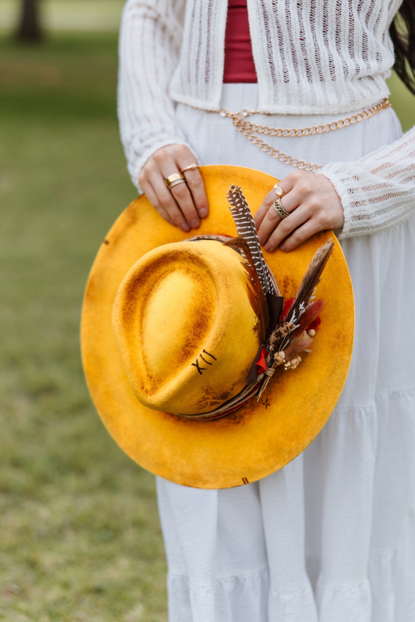 Golden Sunset Rancher in Yellow