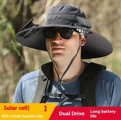 Solar Powered Fan Sun Protection Hat