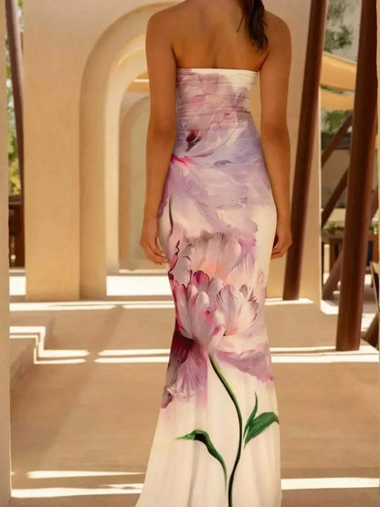 Tube Bodycon Maxi Dress