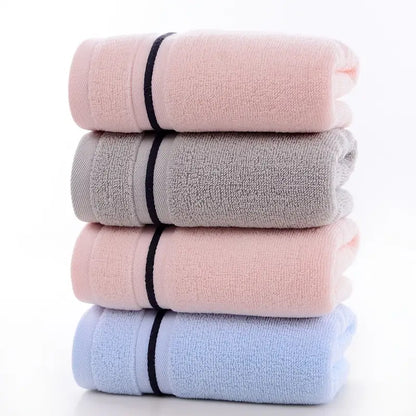 1 Pack Quick Dry Rectangular Cotton Hand Towels (28"x13")