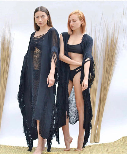 Beach Midi Bikini Cover Up & Kaftan ZANZIBAR