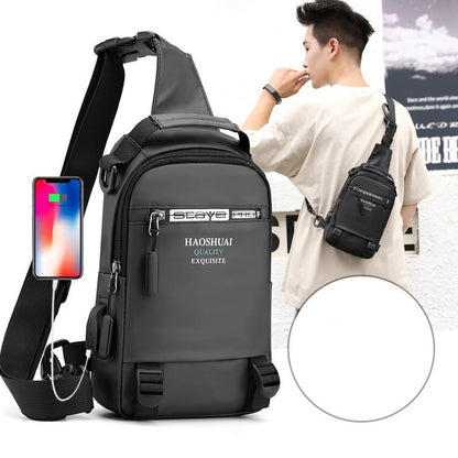 Multifunctional Men's Outdoor Shoulder Messenger Bag