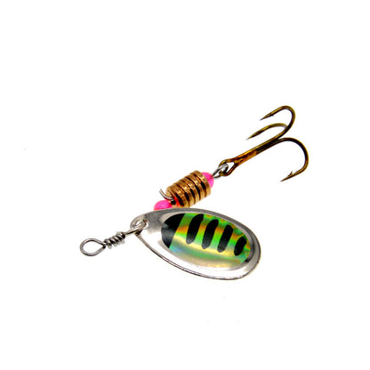 Rotating Metal Glitter Fishing Lure Bait Tackle