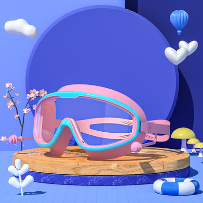 Children's Swimming Goggles - Anti-Fog, HD, Waterproof