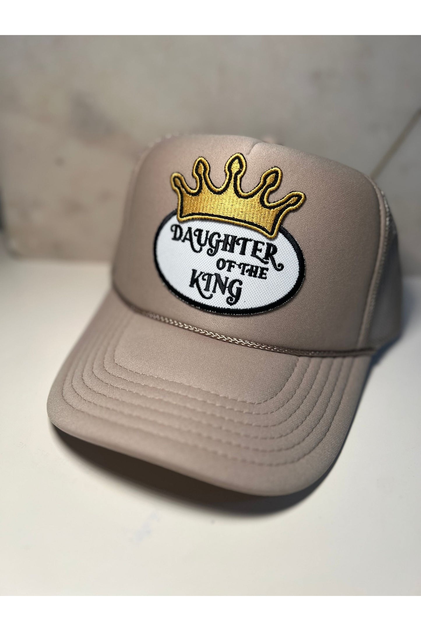 Daughter Of The King Patch Trucker Hat -clearance