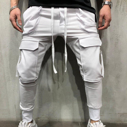 Slim-Fit Track Pants with Zipper Pockets