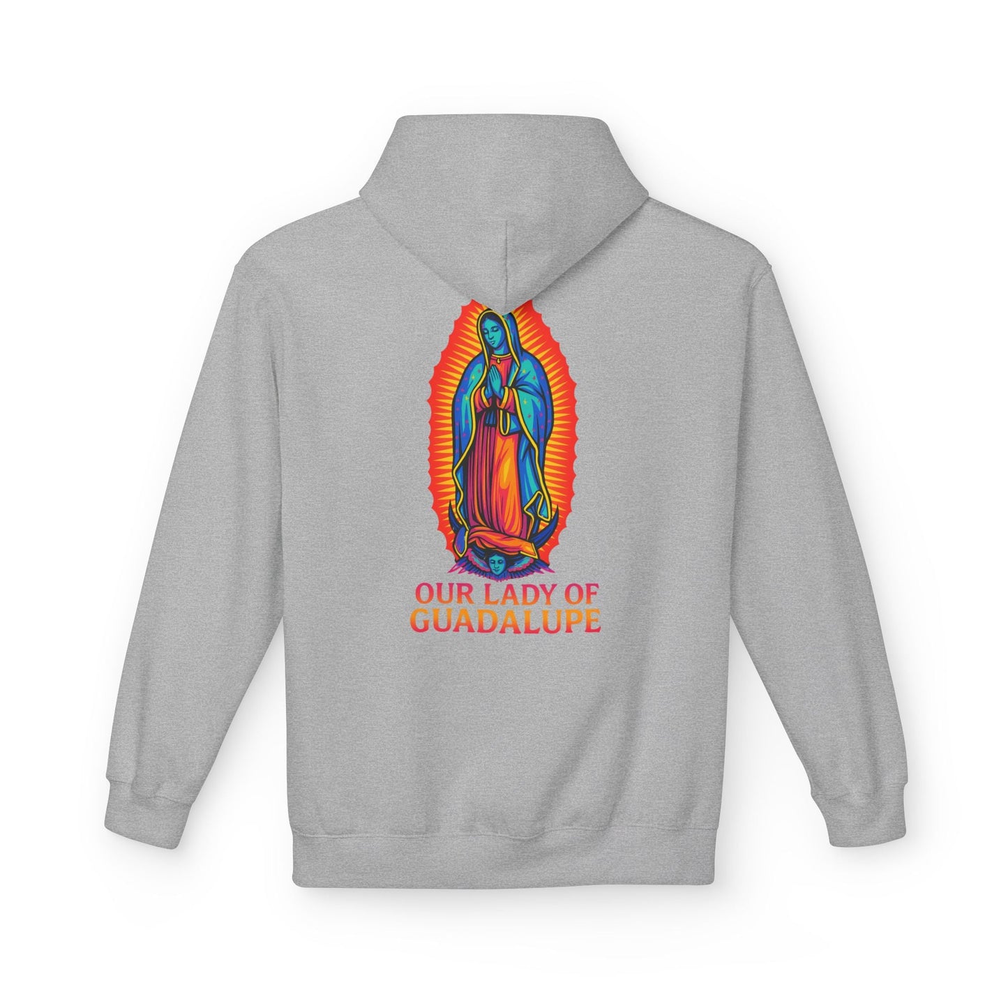 Our Lady of Guadalupe Hoodie | Virgin Mary Hoodie | Catholic Streetwear | Faith Graphic Hoodie | Guadalupe Sweatshirt