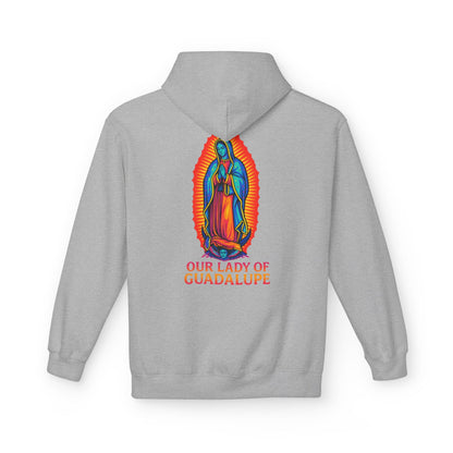Our Lady of Guadalupe Hoodie | Virgin Mary Hoodie | Catholic Streetwear | Faith Graphic Hoodie | Guadalupe Sweatshirt