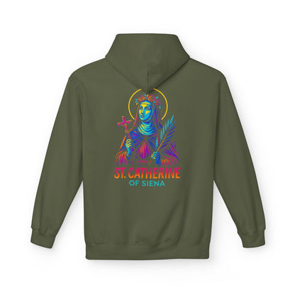 St. Catherine of Siena Hoodie – Catholic Saint Hoodie – Catholic Streetwear