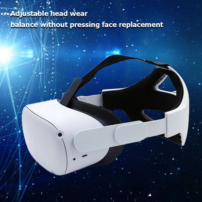 Universal Adjustable Head Strap For Oculus Quest 2 Elite Increase Supporting Improve Comfort-Virtual For Oculus Quest 2 VR Accessories