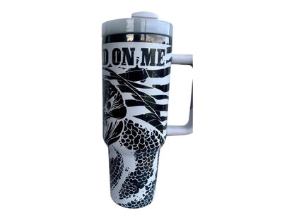 Don’t Tread On Me 40oz Patriotic Snake Tumbler