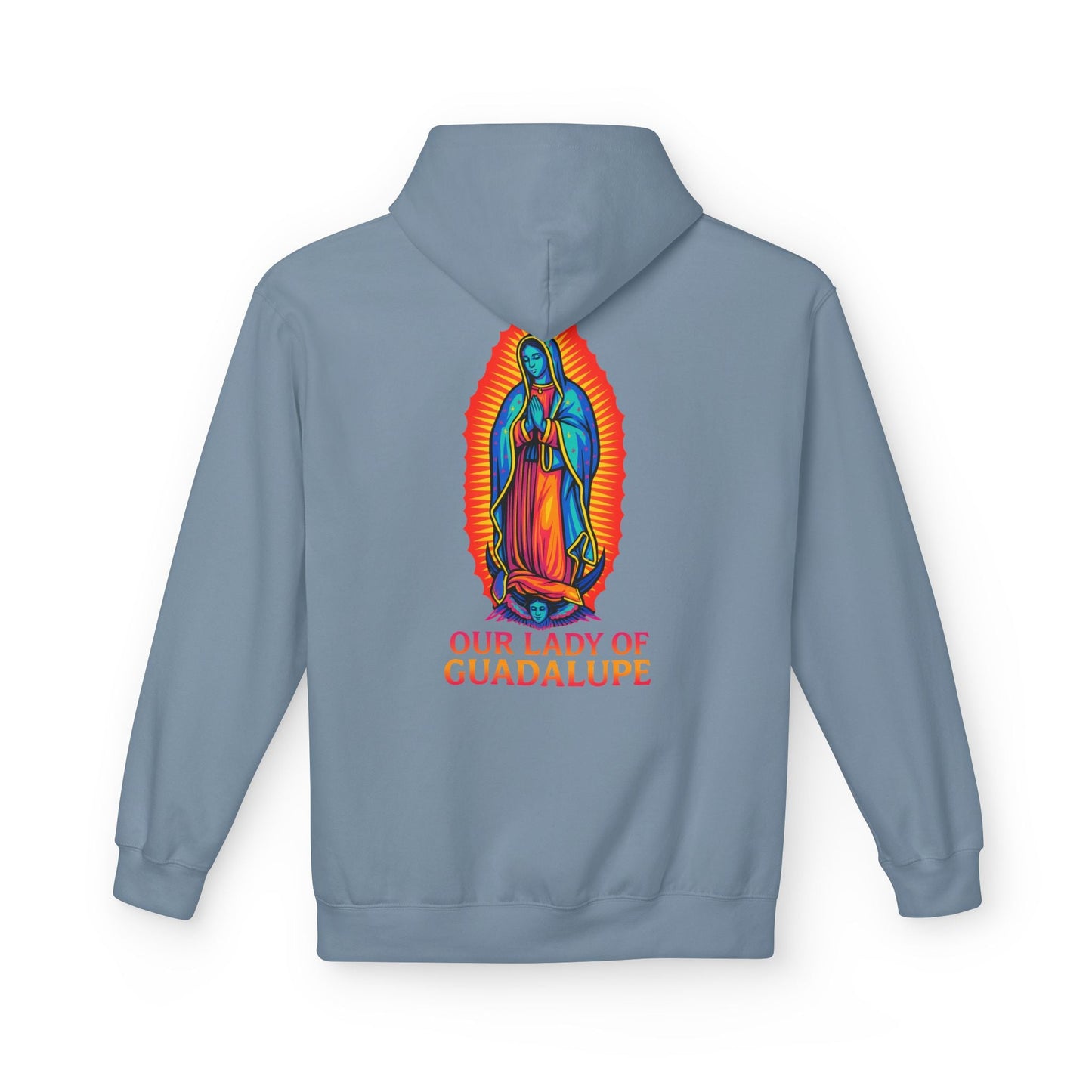 Our Lady of Guadalupe Hoodie | Virgin Mary Hoodie | Catholic Streetwear | Faith Graphic Hoodie | Guadalupe Sweatshirt