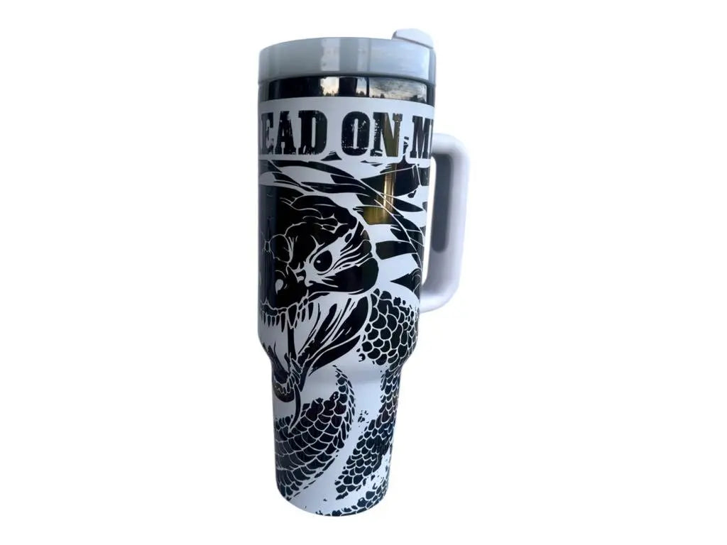 Don’t Tread On Me 40oz Patriotic Snake Tumbler