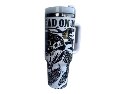 Don’t Tread On Me 40oz Patriotic Snake Tumbler