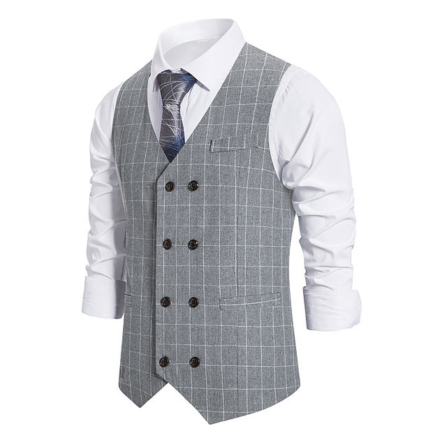 Four Seasons Luxury Men's Vest for Casual Business Wear