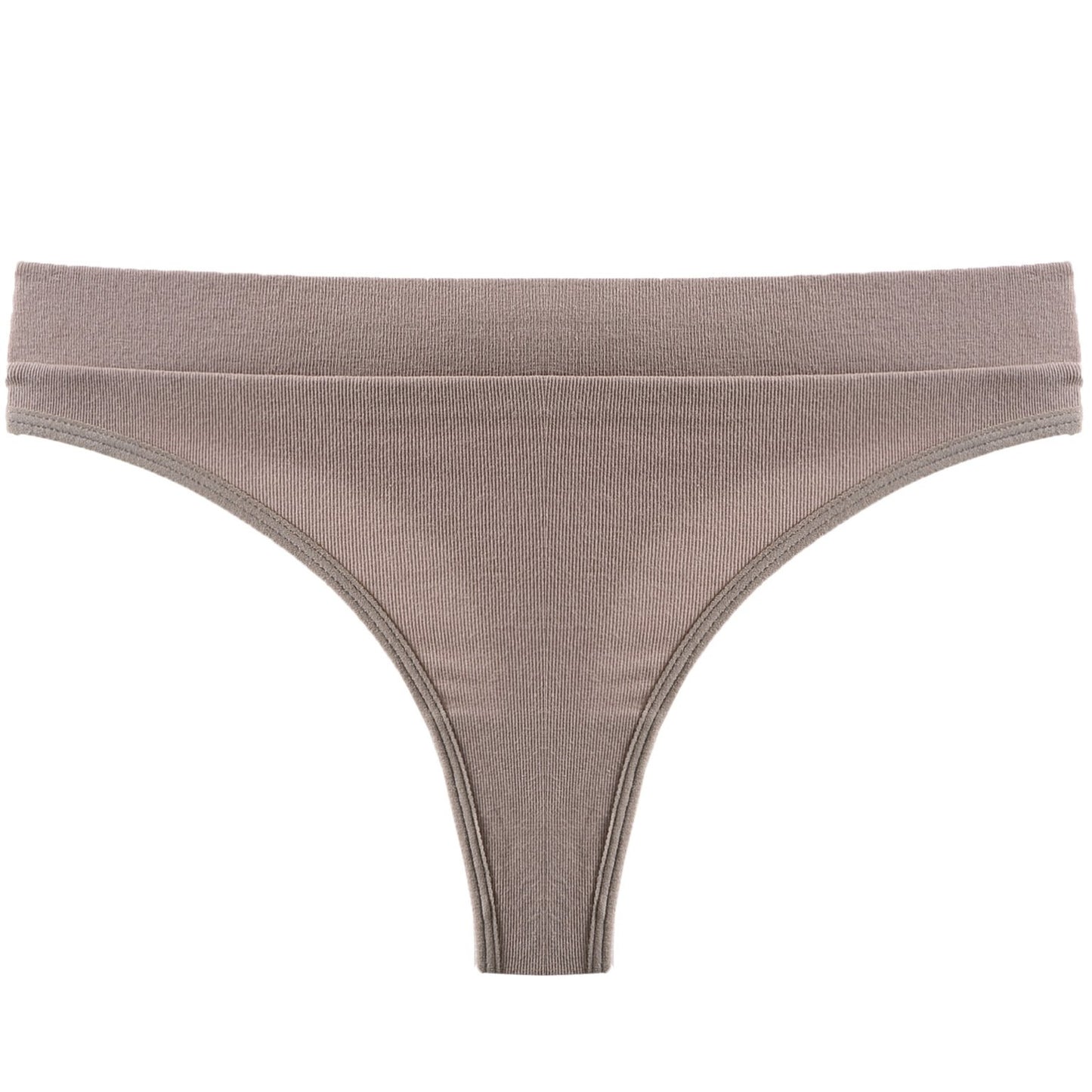 Cotton Ribbed Breathable Fitness Wear for Women