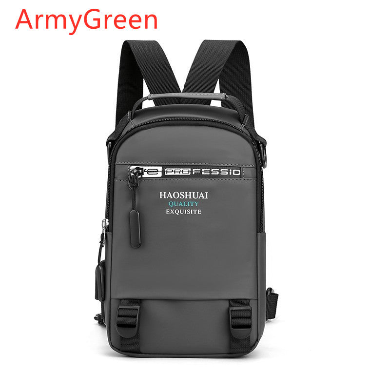 Multifunctional Men's Outdoor Shoulder Messenger Bag