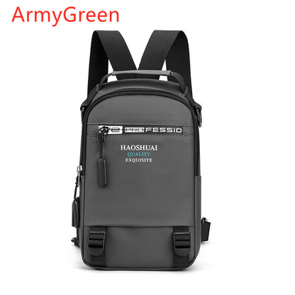 Multifunctional Men's Outdoor Shoulder Messenger Bag