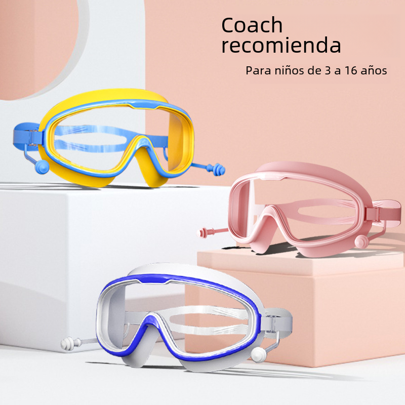 Children's Swimming Goggles - Anti-Fog, HD, Waterproof