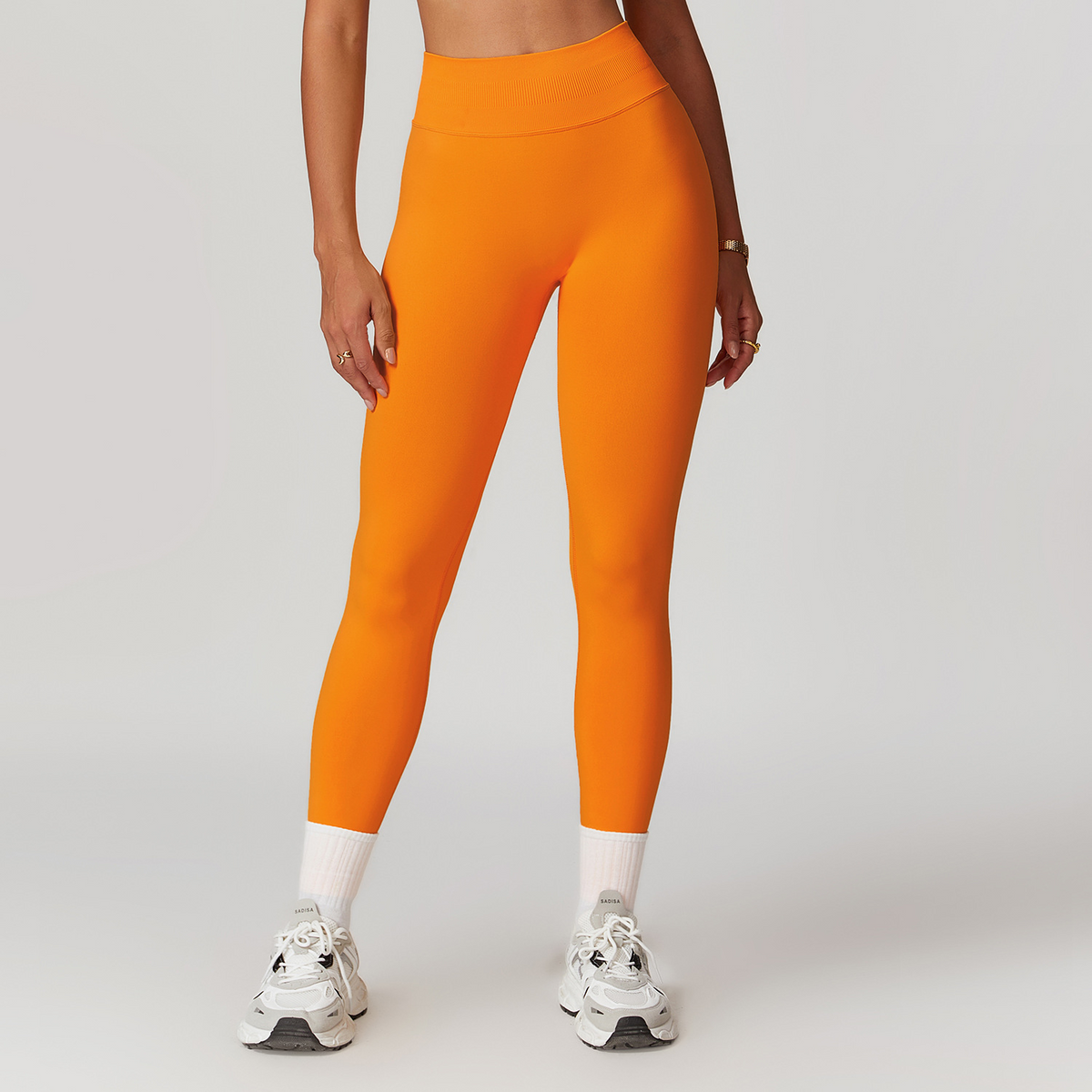 Seamless Peach Hip High-Waist Yoga Pants for Women