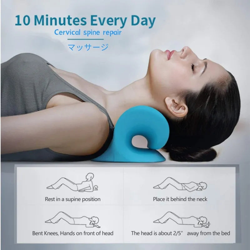 Cervical Spine Stretch Neck Shoulder Relaxer