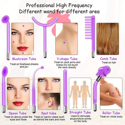 Universal High Frequency Electrotherapy Wand