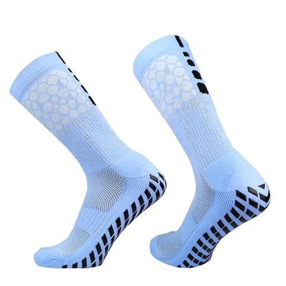 2022 New Men Women Football Socks Honeycomb Graphics