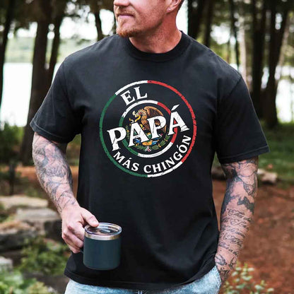 El Papá Más Chingón Comfort Colors T-Shirt – Funny Mexican Dad Tee