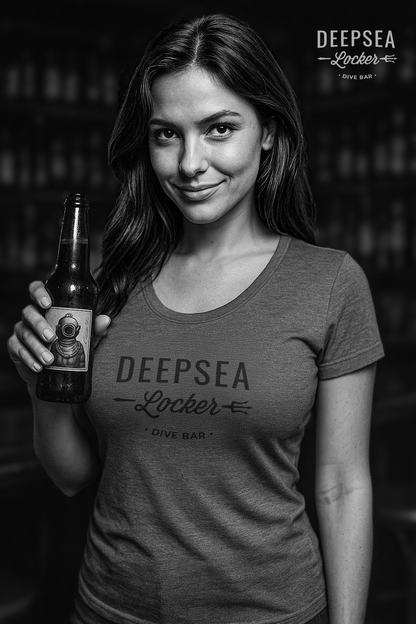 DeepSea Locker Dive Bar Womens Short-Sleeve T-Shirt