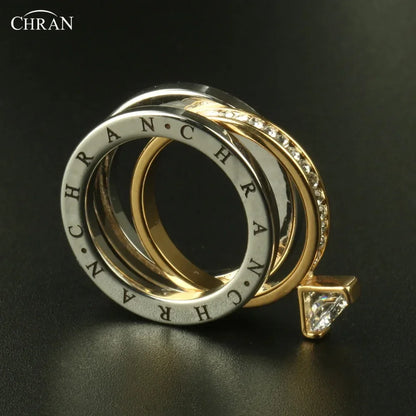 Austrian Crystal Pave Zircon Ring