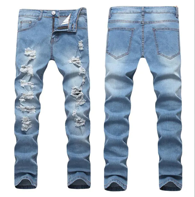 2020 Designer Men's Ripped Jeans