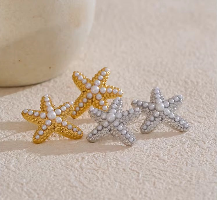Mini Starfish Studs