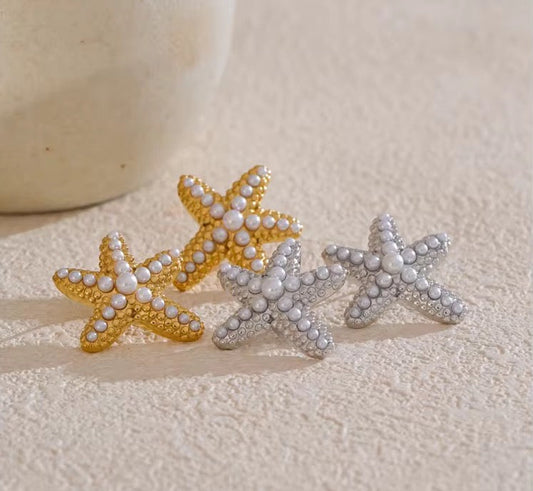 Mini Starfish Studs