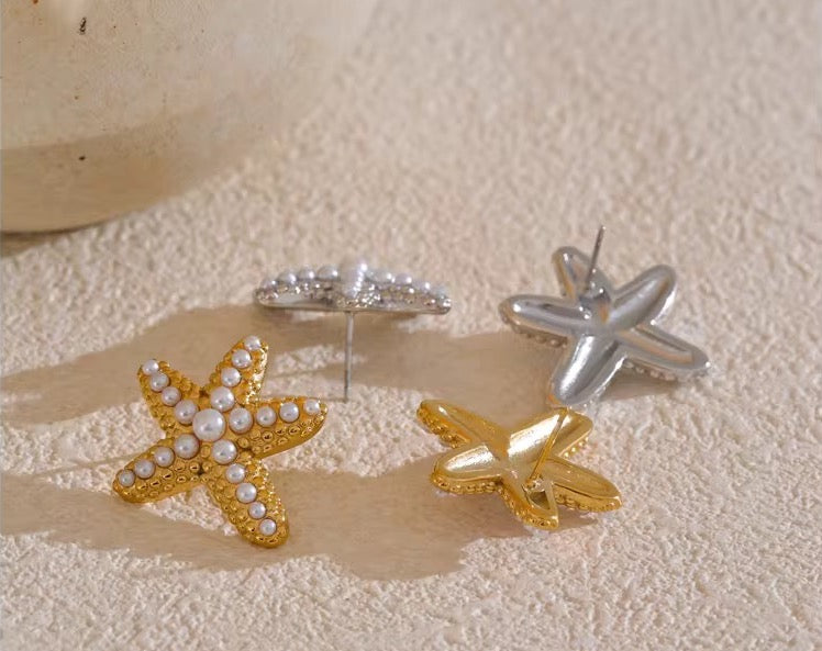 Mini Starfish Studs