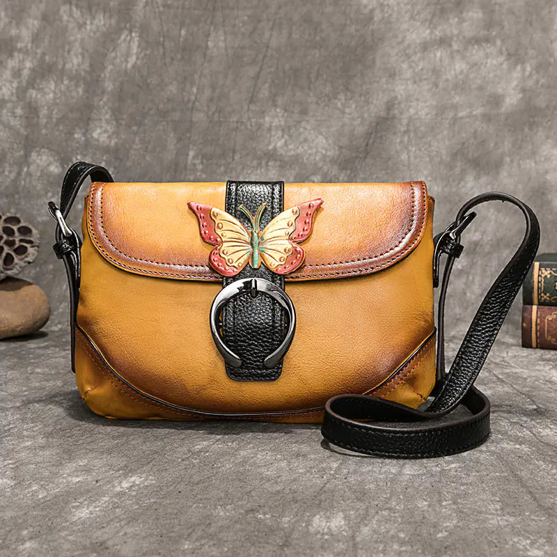Vintage Chinese Style Handcrafted Shoulder Bag for Women