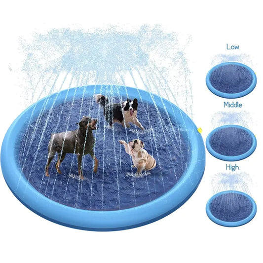 Universal Summer Dog Toy Splash Sprinkler Pad