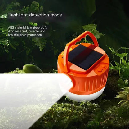 Solar Lantern Bulb - Portable Outdoor Camping Light