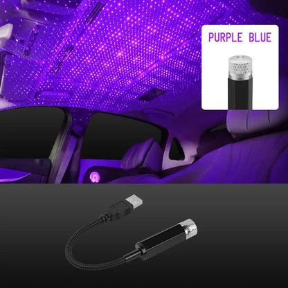 Car Roof Interior LED Laser Projector